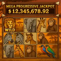 Woo Casino - Mega Moolah Progressive Jackpot Slot by Microgaming