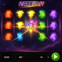 Woo Casino - Starburst Slot Game by NetEnt